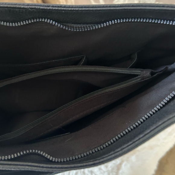 Black Leather Women's Bag - Picture 11 of 13